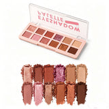 Livingandhome 12-shade eyeshadow palette 12g, imported from the UK