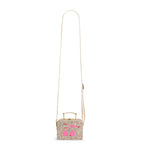 Bonpoint vanity case cross-body bag Liberty print cherry motif (British brand)