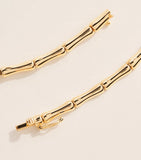 Anita Ko 18k yellow gold bamboo choker 40.5cm, UK version