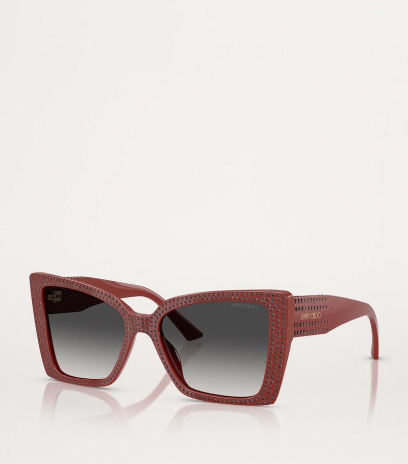 Jimmy Choo acetate butterfly sunglasses, UK version