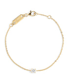 Harrods yellow gold diamond bracelet 0.25ct - British product