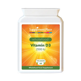 Holland & Barrett Supplement Place Wholefood Vitamin D3 2500IU/62.5g Food Supplement, 60 Capsules- Buy online at McGrocer