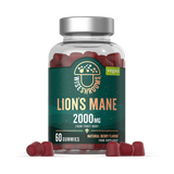 Holland & Barrett Wiseshrooms Lions Mane Mushroom Gummies 2000mg 60 Gummies- Buy online at McGrocer