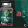 Wiseshrooms Lions Mane 2000mg vegan gummies - British product