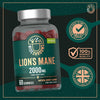 Wiseshrooms Lions Mane 2000mg vegan gummies - British product