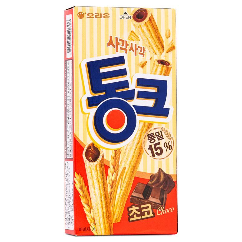 Orion crispy cereal stick chocolate flavour, UK version