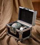 Bellerby Prussian Blue pocket globe 12cm - British product