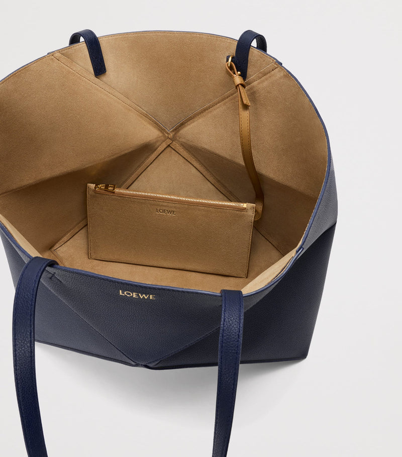 LOEWE medium leather Puzzle Fold tote bag - British product