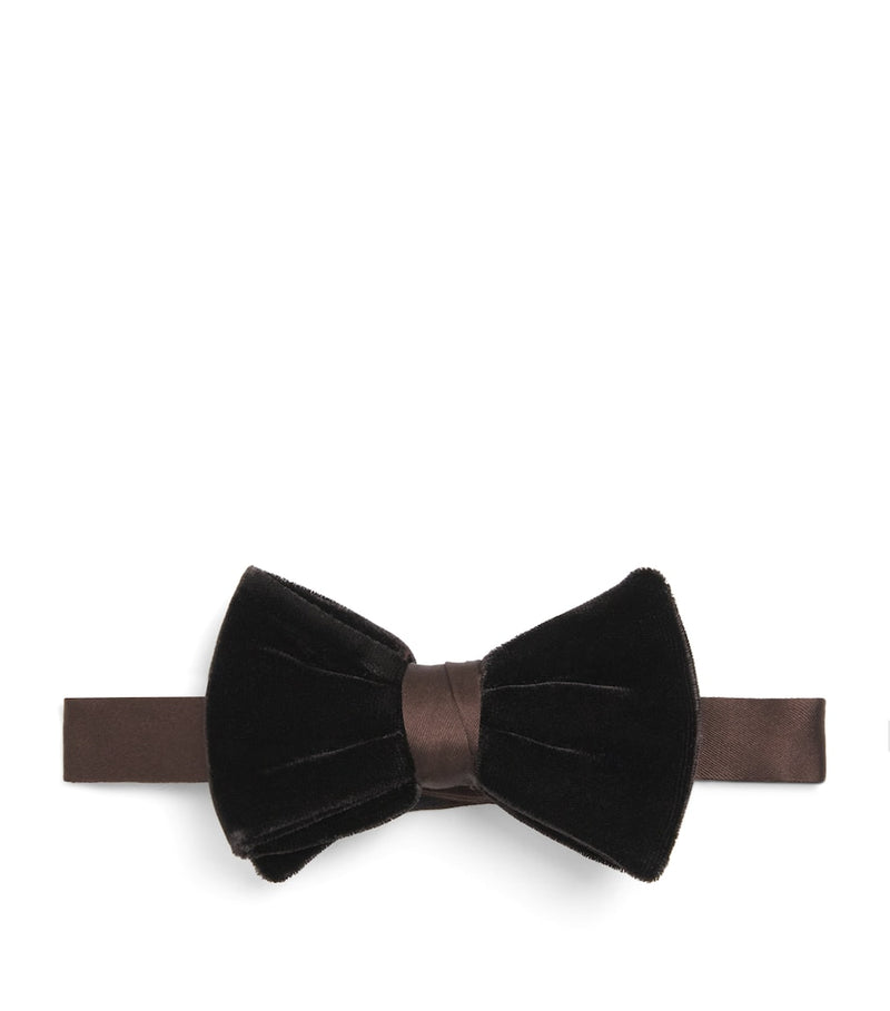 Giorgio Armani silk pre-tied bowtie (British brand)