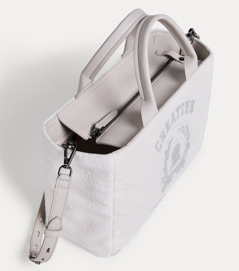 Brunello Cucinelli Kids French Terry Tote Bag - British product