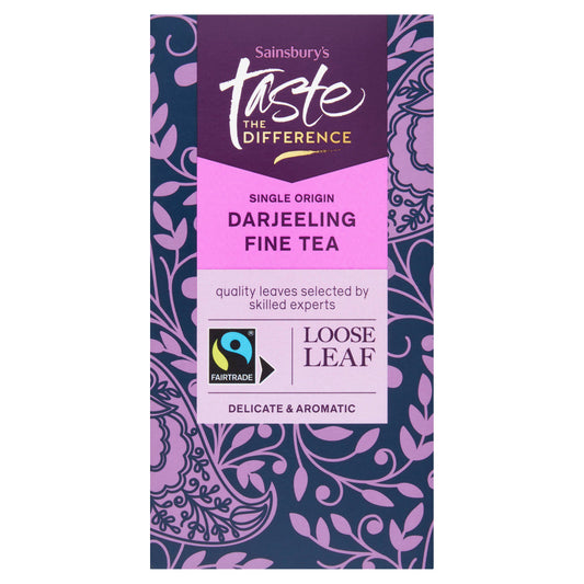 Sainsbury's Darjeeling Loose Tea, Taste the Difference 125g Tea Sainsburys   