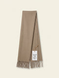 Burberry lightweight check print wool and silk scarf 220cm - British product