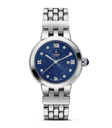 Harrods TUDOR Clair de Rose Stainless Steel and Diamond Watch 30mm- Buy online at McGrocer