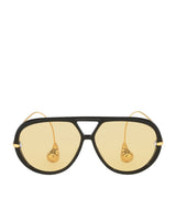Harrods Bottega Veneta Aviator Sunglasses- Buy online at McGrocer