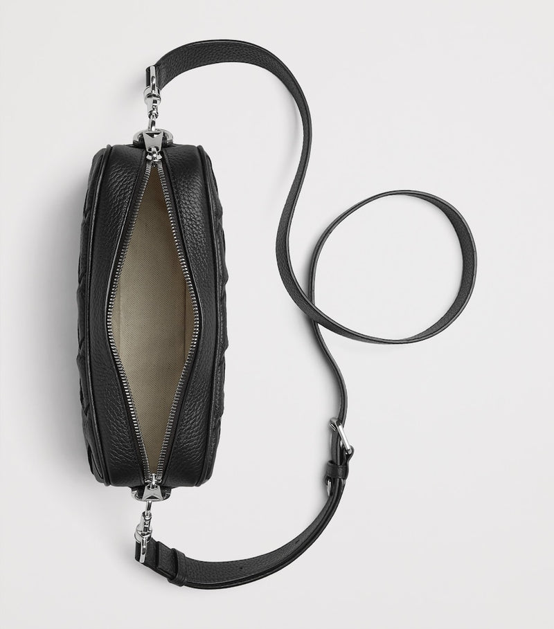 Bottega Veneta Intrecciato small leather camera bag - British product
