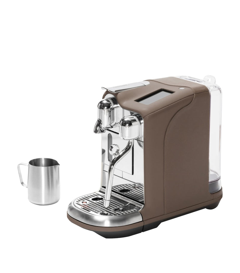 Giobagnara leather Creatista Pro coffee machine, imported from the UK