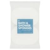 Superdrug Superdrug Sponges Twin Pack Bath Shower- Buy online at McGrocer