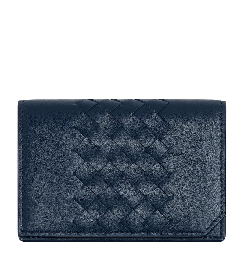 Bottega Veneta Intrecciato Avenue business card case (British brand)