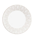 Christofle porcelain Malmaison Platinum Impériale dinner plate 27cm - British product
