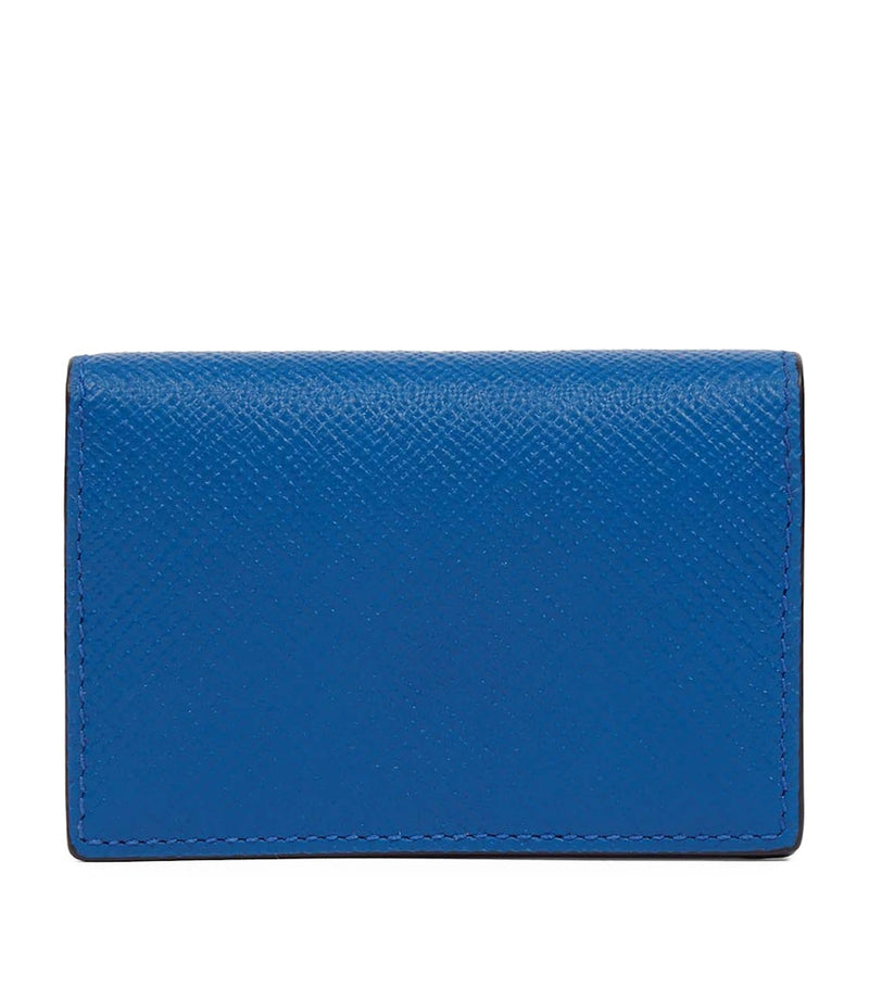 Smythson Panama leather card holder, UK version