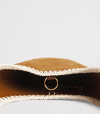 Veronica Beard Loop shoulder bag in Italian suede, UK version