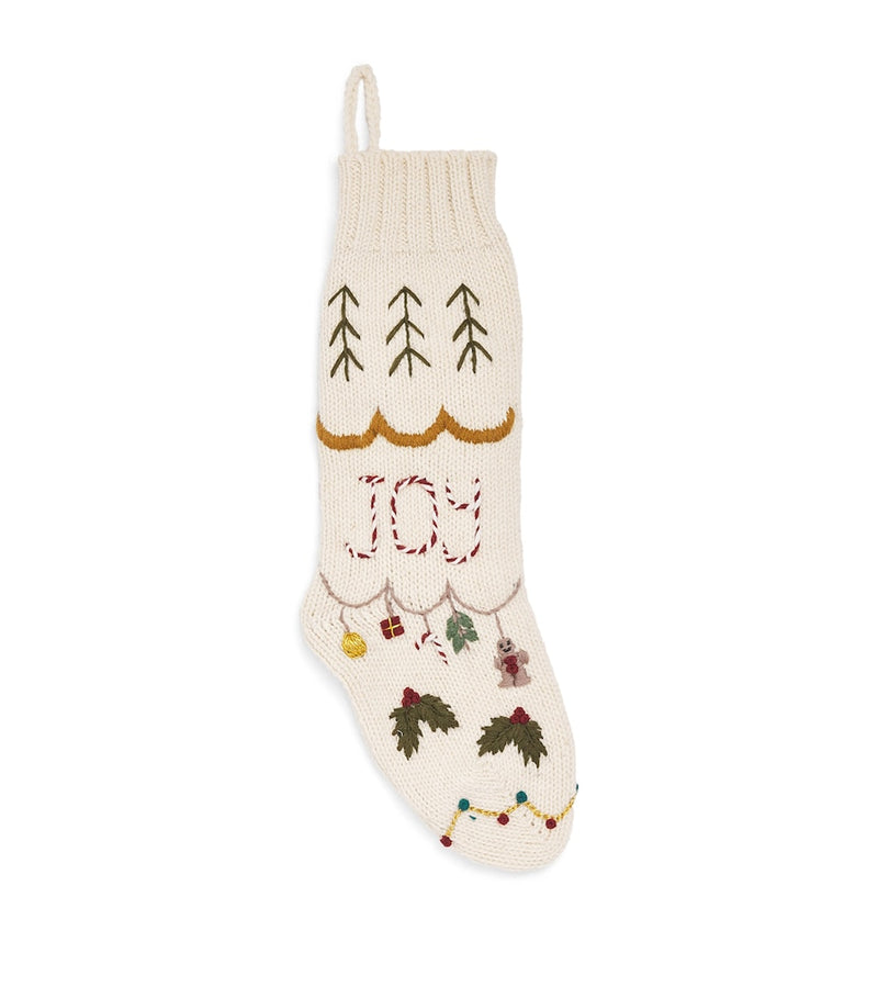 Shirley Bredal Joy Christmas stocking 55cm (British brand)