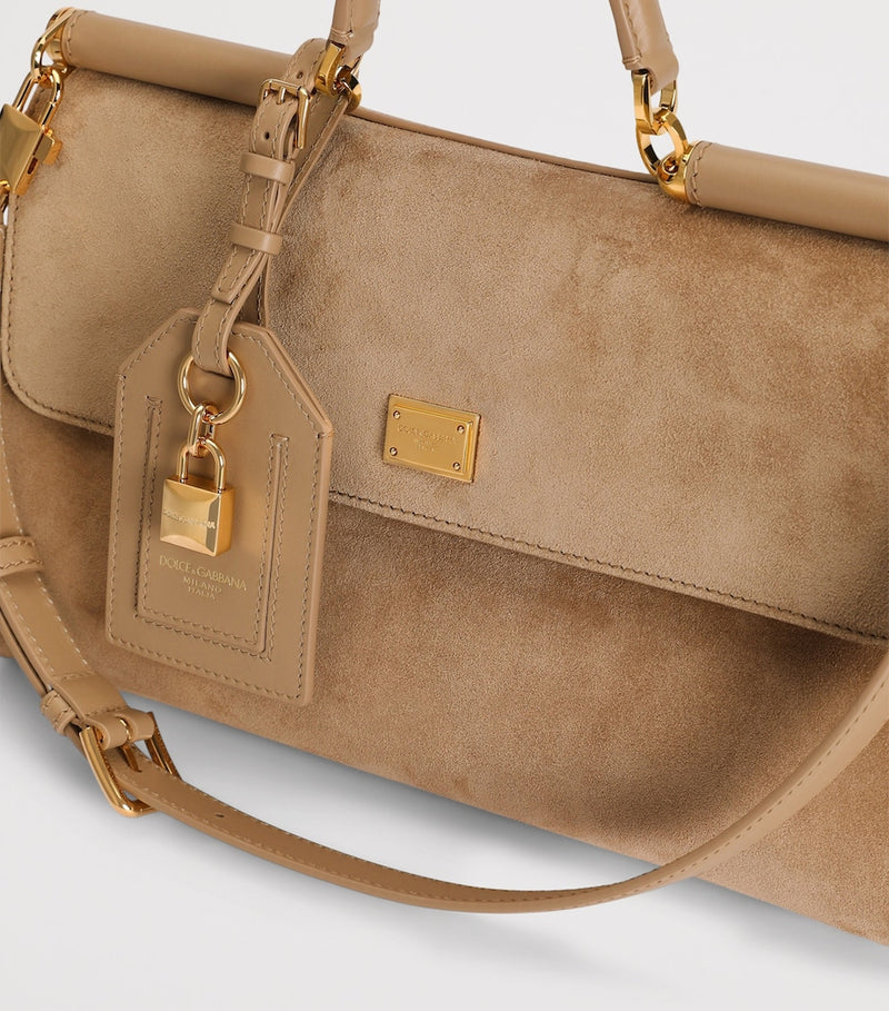 Dolce&Gabbana My Sicily suede top-handle bag (British brand)