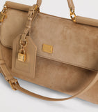 Dolce&Gabbana My Sicily suede top-handle bag (British brand)