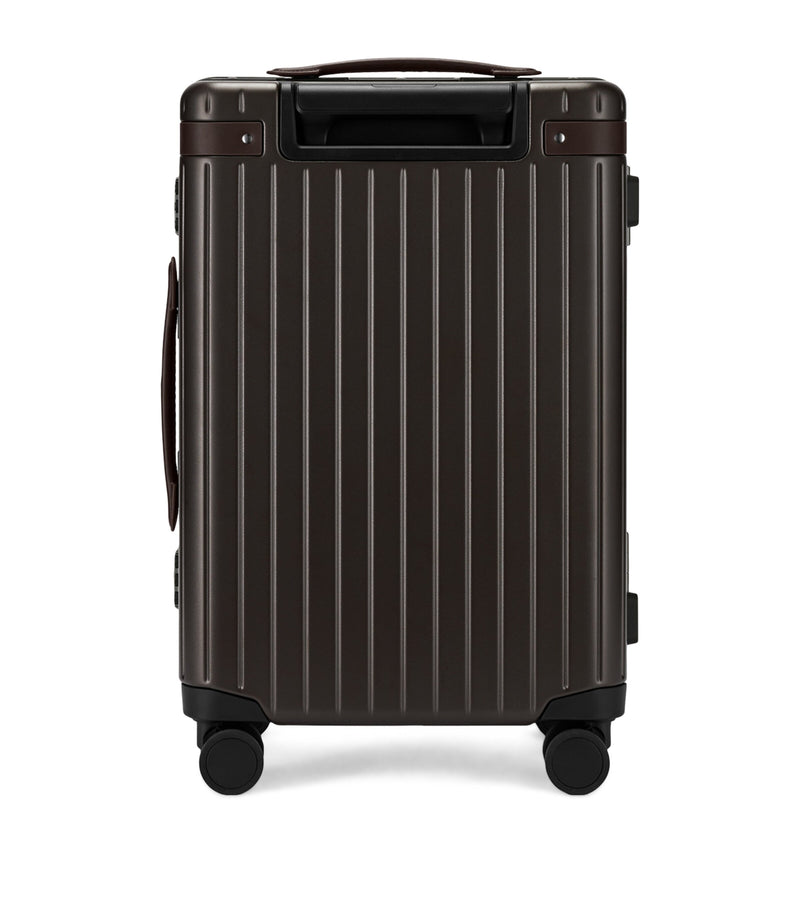 Carl Friedrik carry-on suitcase 56cm hard-shell design (British brand)