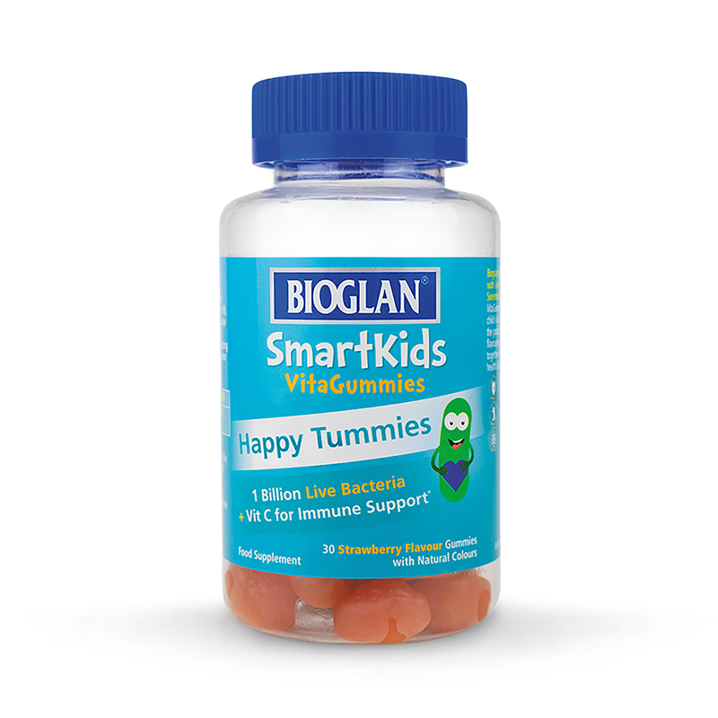 Bioglan SmartKids probiotic gummies strawberry flavour 30ct - British product