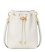 Harrods Jimmy Choo Mini Leather Cinch Bucket Bag- Buy online at McGrocer