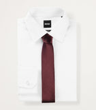 BOSS tie with chevron design Italian silk, imported from the UK