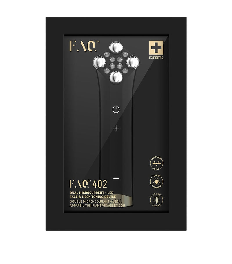 FAQ 402 Dual Microcurrent Red LED Toning Device - British product