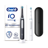 Holland & Barrett Oral-B iO 4 Electric Toothbrush Black & White Duo- Buy online at McGrocer