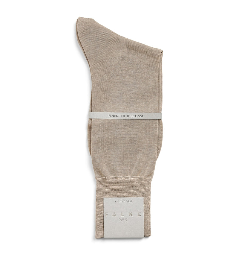 Falke No.9 dress socks ultra-fine Egyptian cotton - British product