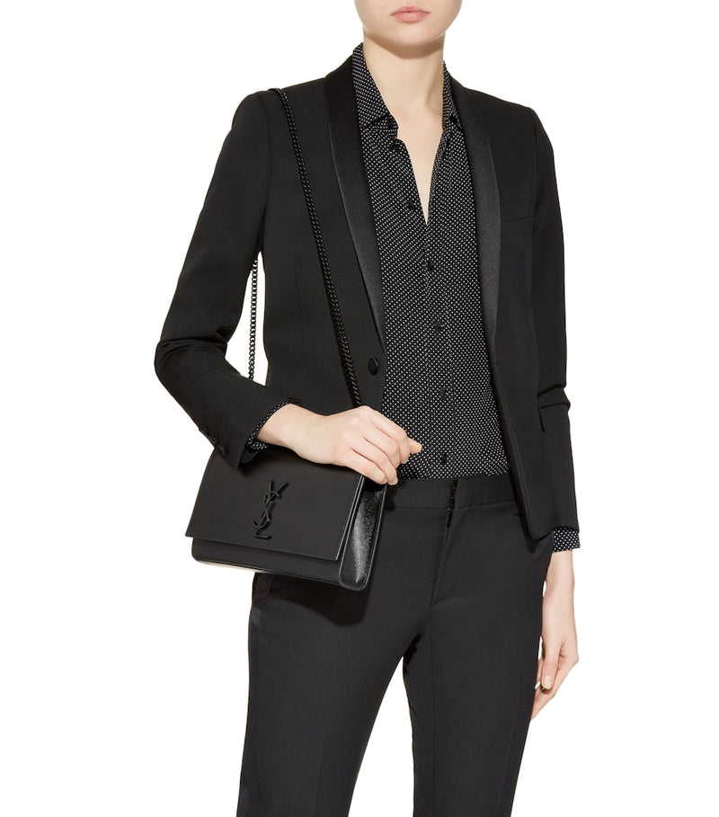 Saint Laurent Medium Kate cross-body bag in smooth leather (British brand)