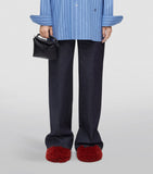 LOEWE mini Puzzle Edge top-handle bag in calfskin, imported from the UK