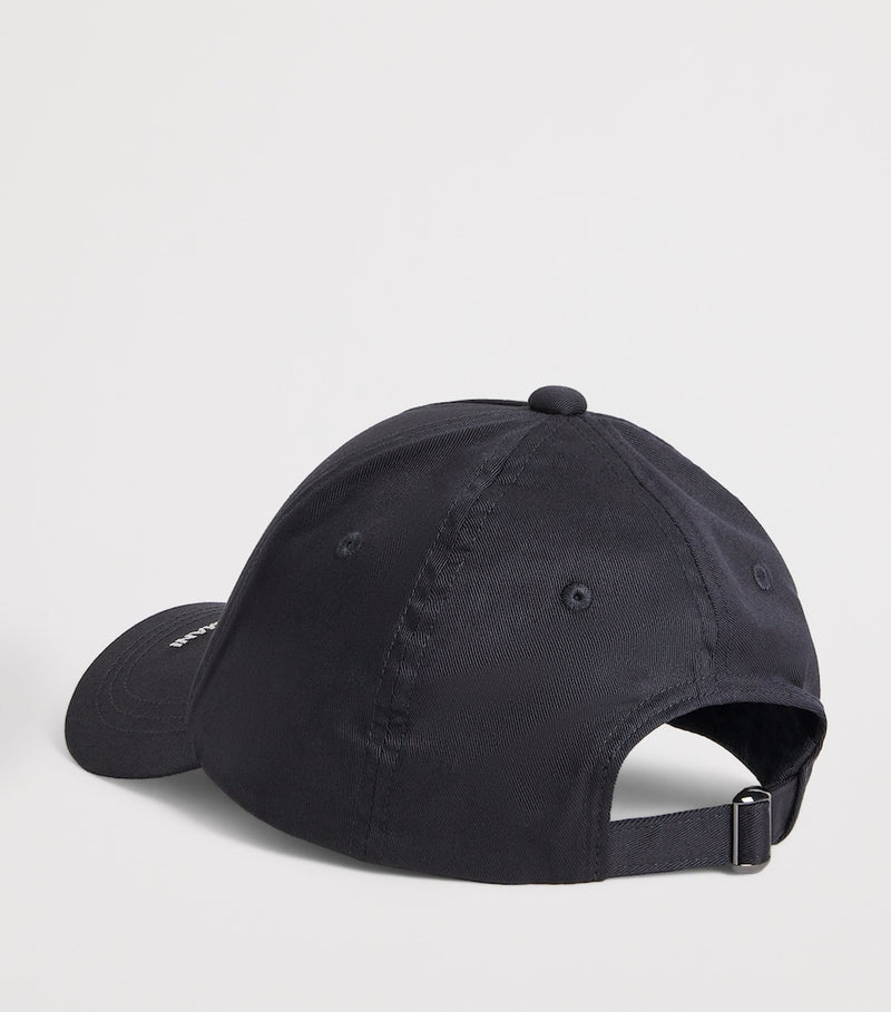 Emporio Armani cotton logo baseball cap, UK version