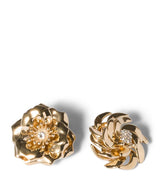 Harrods Miu Miu Floral Crystal-Embellished Clip-On Earrings- Buy online at McGrocer