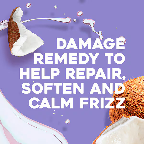 OGX Damage Remedy Coconut Miracle Oil Shampoo 385ml, imported from the UK