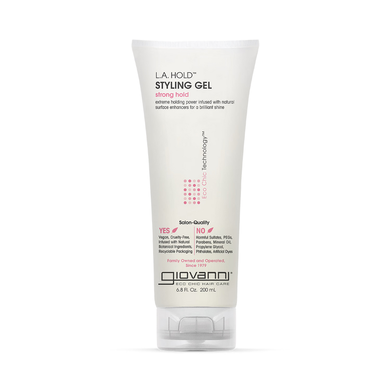 LA Hold Styling Gel 200ml, imported from the UK