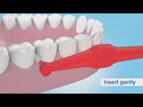 Tepe Angle Interdental Brush Red Oral Hygiene Tool (British brand)