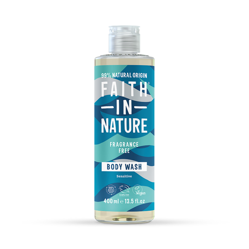 Faith in Nature Fragrance Free Body Wash 400ml