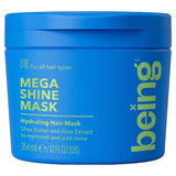 Superdrug Being Mega Shine Hydrating Hair Mask 354ml- Buy online at McGrocer