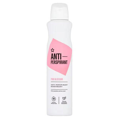 Superdrug Superdrug Women's 48hr APD Pink Anti-Perspirant Spray 250ml- Kjøp online hos McGrocer