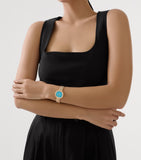 Piaget watch rose gold and turquoise 29mm - British product