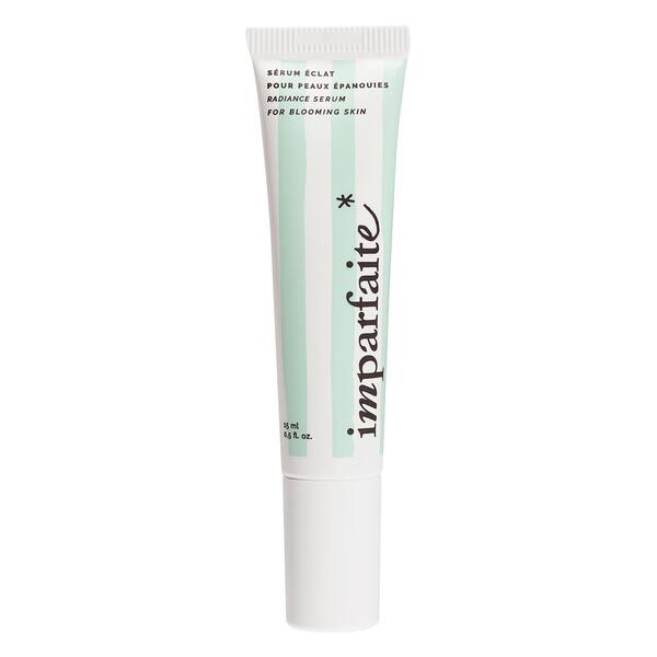 Imparfaite Glow Radiance Serum 15ml skincare bottle, UK version