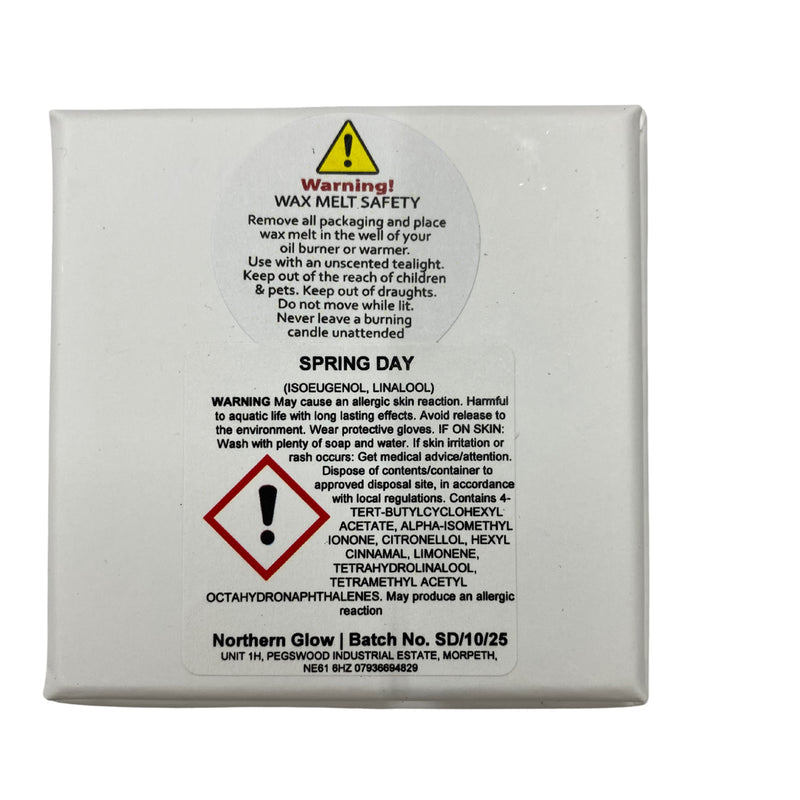 Scented Wax Melt Spring Day 90 g (British brand)