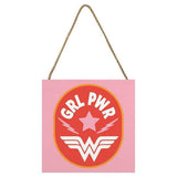 Wonder Woman Grl Pwr wooden block collectible (British brand)
