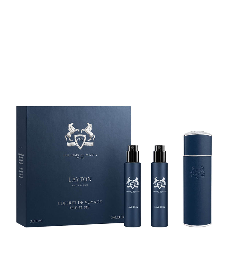 Parfums de Marly Layton travel fragrance set 3 x 10ml, imported from the UK